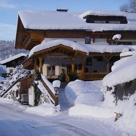אונקן Berggasthof Hintergfoell מראה חיצוני תמונה